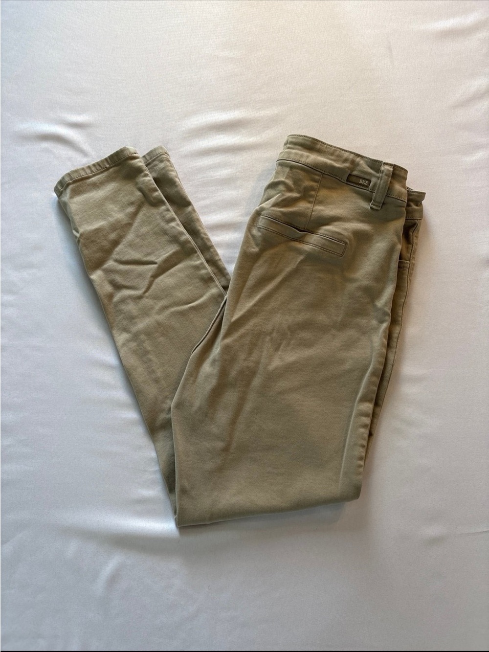 BKE Khaki Estilo Straight Leg Women's Pants